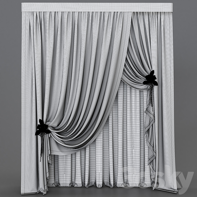 Curtain_59 3ds Max - thumbnail 3