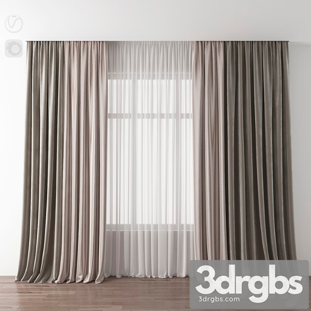 Curtain_5_2 3dsmax Download - thumbnail 1