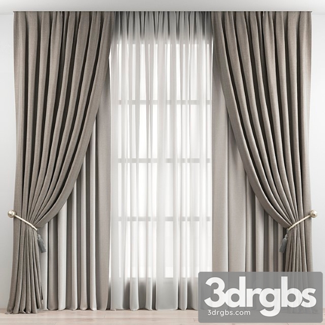 Curtain_6_23 3dsmax Download - thumbnail 1