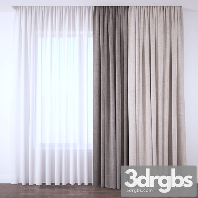 Curtain_8 3dsmax Download - thumbnail 1