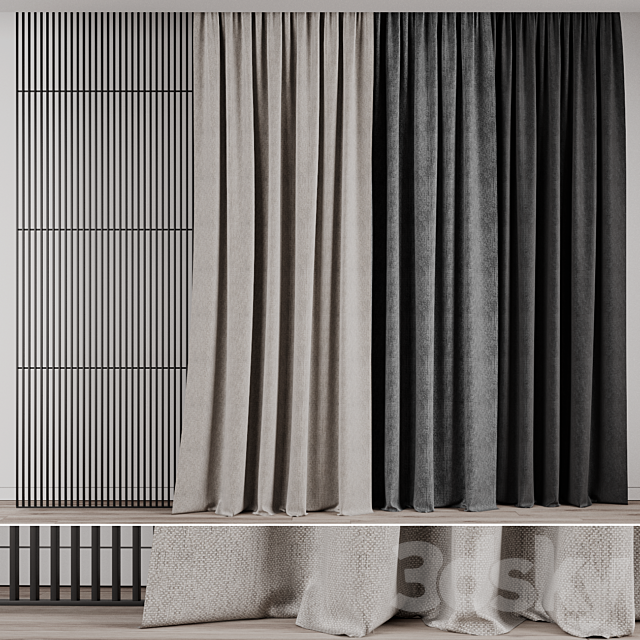 Curtains 01 3DSMax File - thumbnail 1