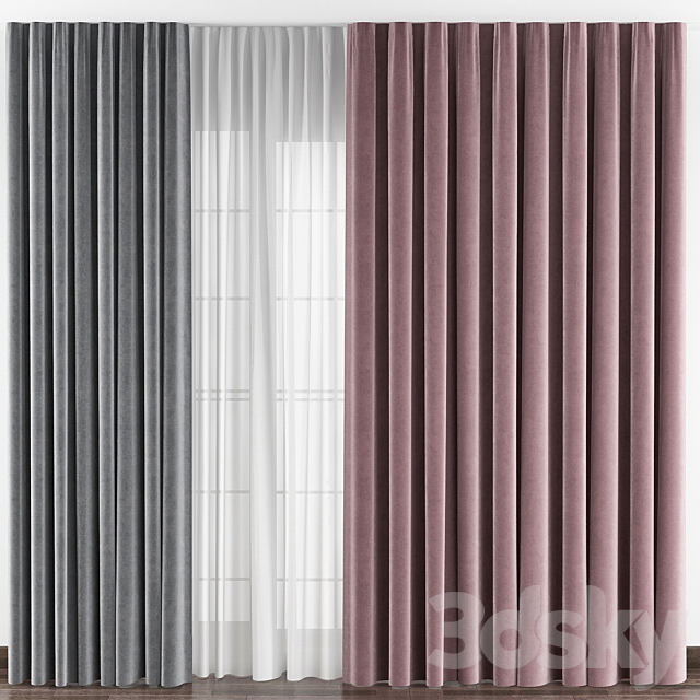 Curtains ? 016 3DSMax File - thumbnail 1