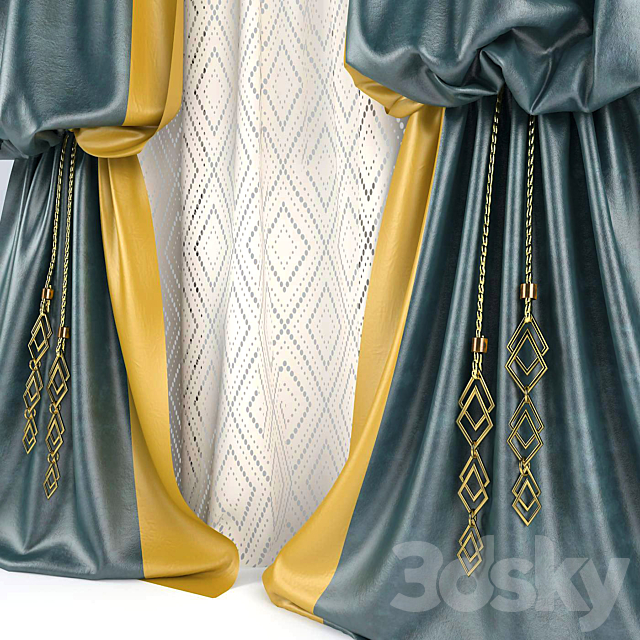 Curtains 04 3DSMax File - thumbnail 2