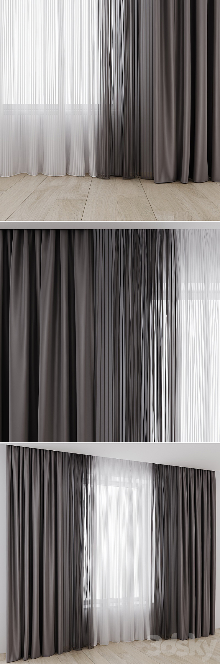 Curtains 05 3DS Max - thumbnail 2