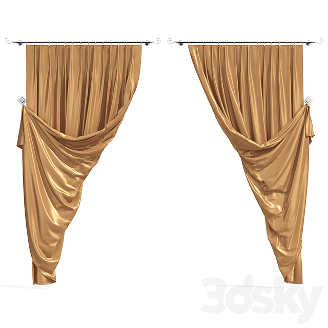 Curtains 06 3DSMax File - thumbnail 1