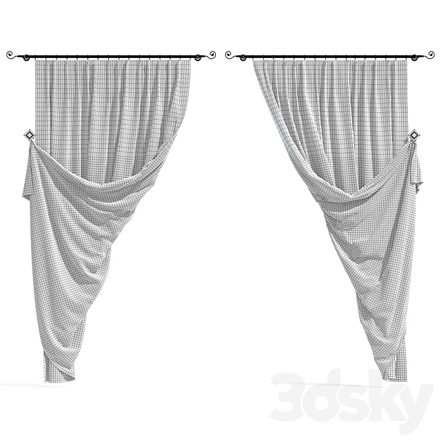 Curtains 06 3DSMax File - thumbnail 3