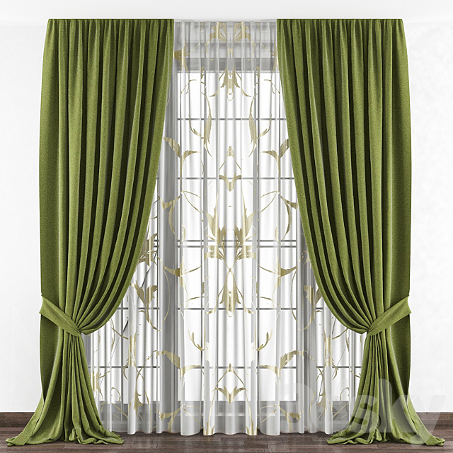 Curtains ? 063 3DSMax File - thumbnail 1