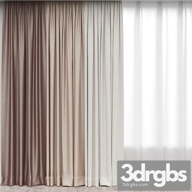 Curtains 1 3dsmax Download - thumbnail 1