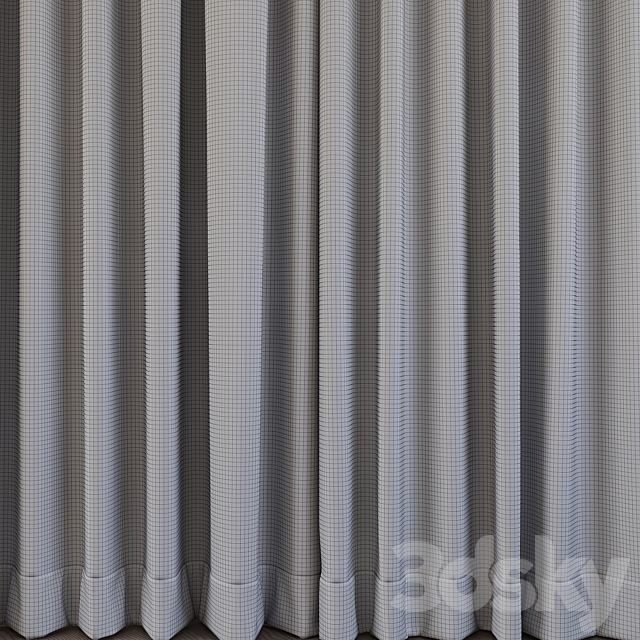 Curtains 1 3DSMax File - thumbnail 2