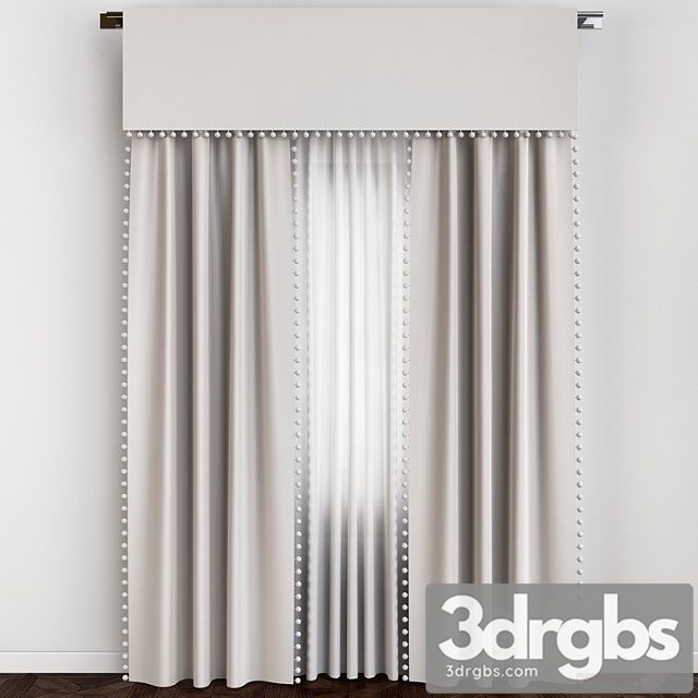 Curtains 106 3dsmax Download - thumbnail 1