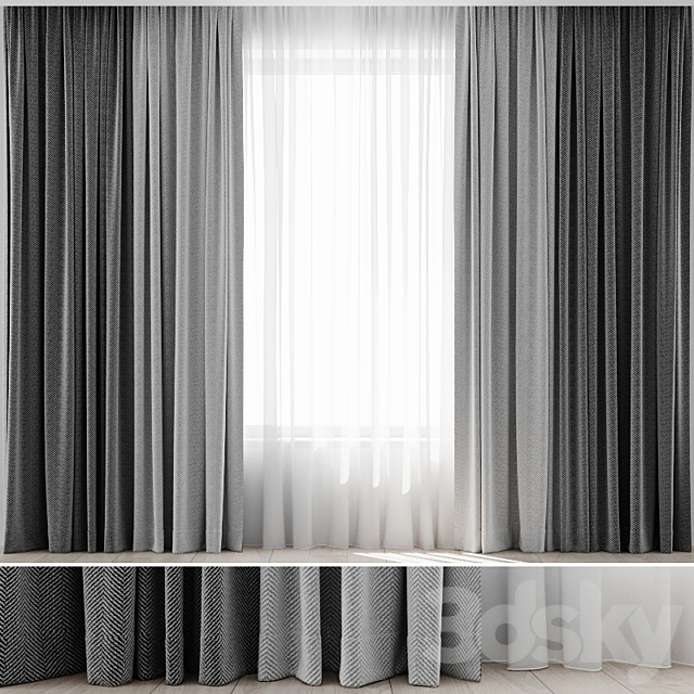 Curtains 11 3DSMax File - thumbnail 1