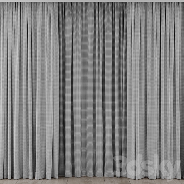 Curtains 11 3DSMax File - thumbnail 3