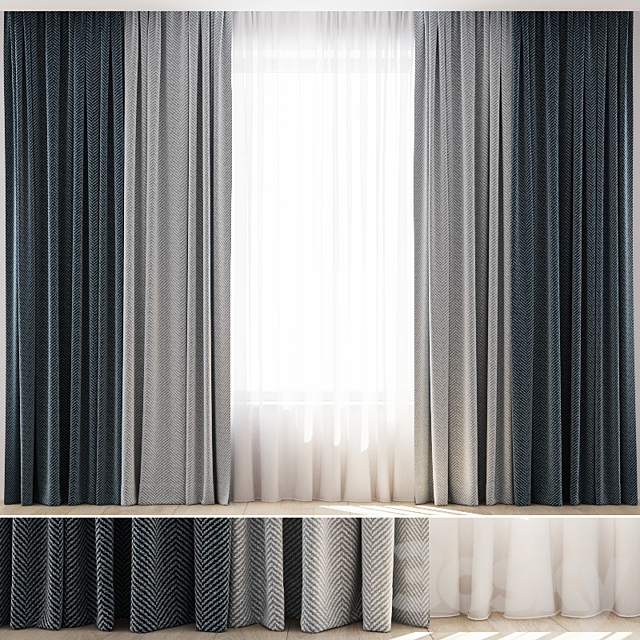 Curtains 12 3DSMax File - thumbnail 1