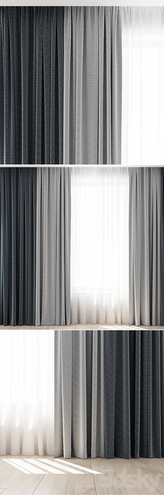 Curtains 12 3DSMax File - thumbnail 2