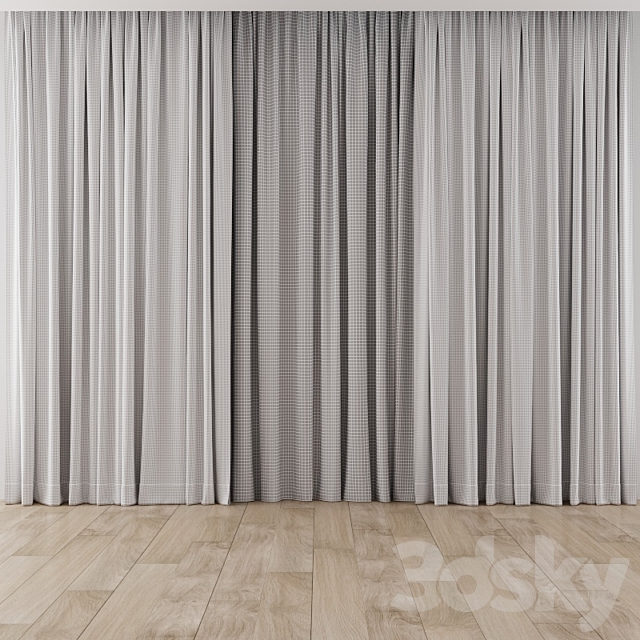 Curtains 12 3DSMax File - thumbnail 3