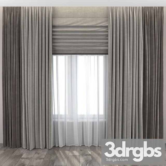 Curtains 13 3dsmax Download - thumbnail 1