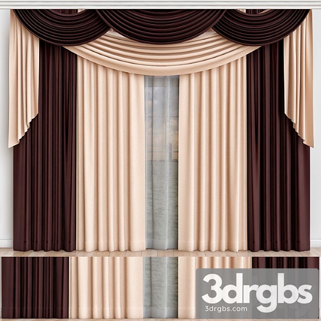 Curtains 14 3dsmax Download - thumbnail 1