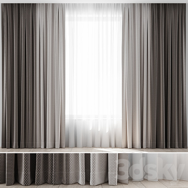 Curtains 14 3DSMax File - thumbnail 1