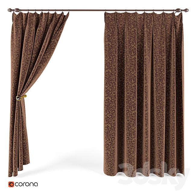 Curtains ?2 3DSMax File - thumbnail 1