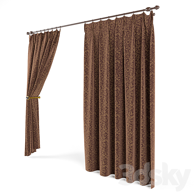 Curtains ?2 3DSMax File - thumbnail 2