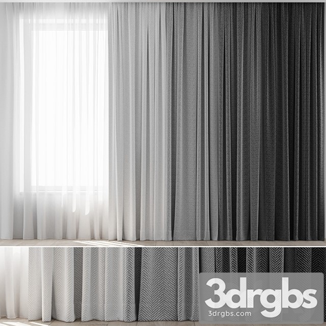 Curtains 20 3 3dsmax Download - thumbnail 1