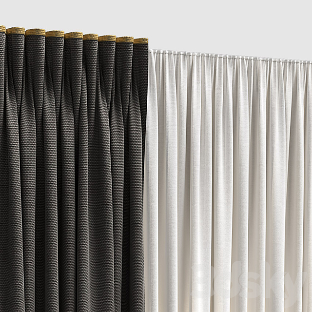 CURTAINS 23 3DSMax File - thumbnail 2