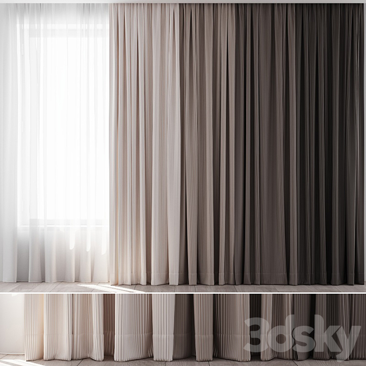 Curtains 28 3DS Max - thumbnail 1