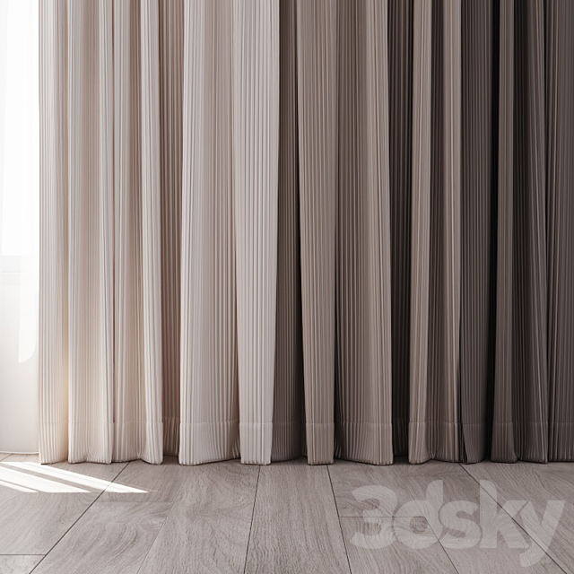 Curtains 28 3DSMax File - thumbnail 2