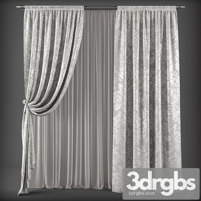 Curtains 280 3dsmax Download - thumbnail 1