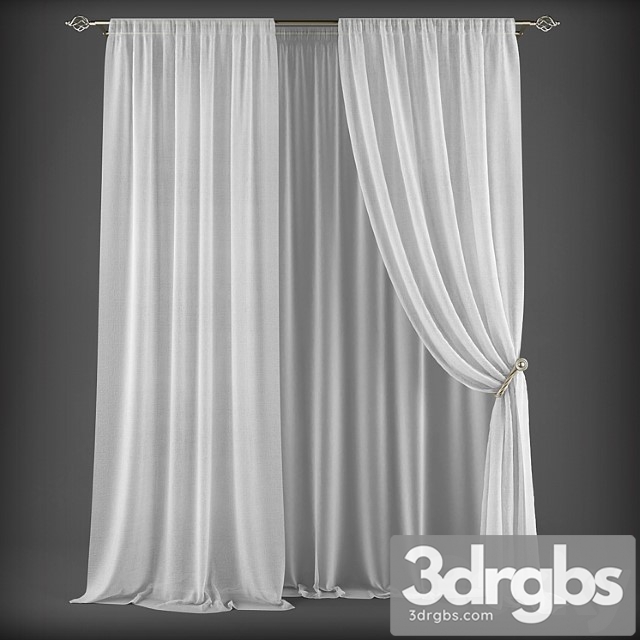 Curtains 284 3dsmax Download - thumbnail 1