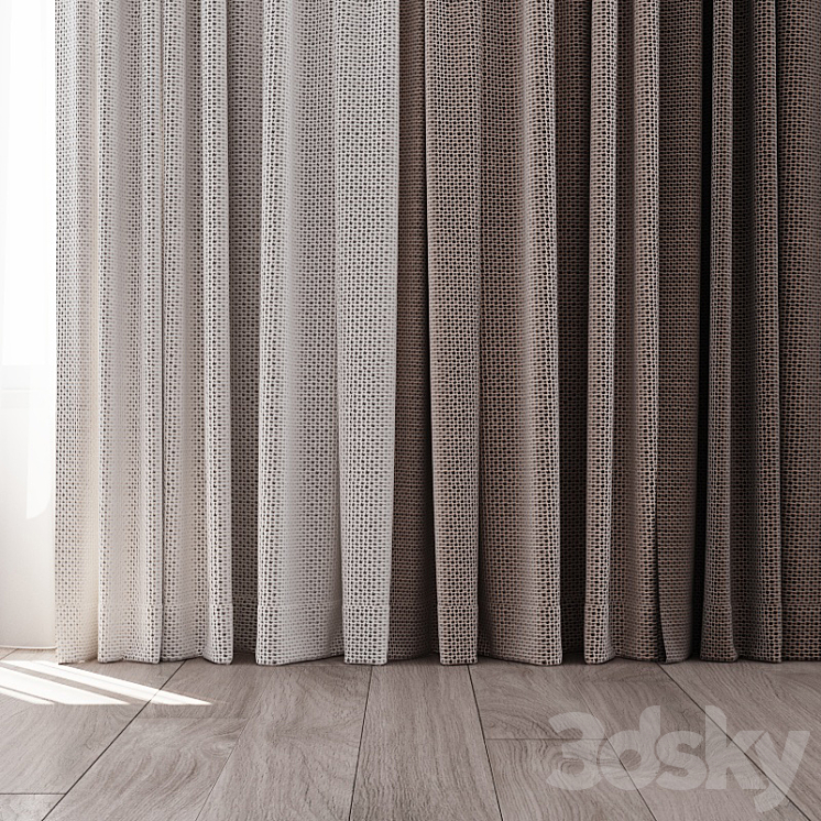 Curtains 31 3DS Max - thumbnail 2