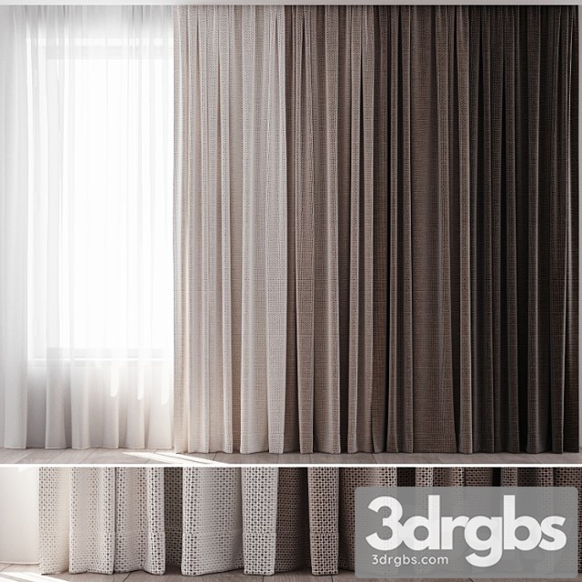 Curtains 31 3dsmax Download - thumbnail 1