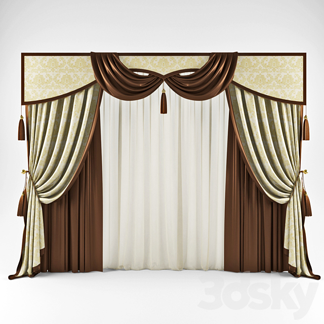 Curtains 32 3DSMax File - thumbnail 1