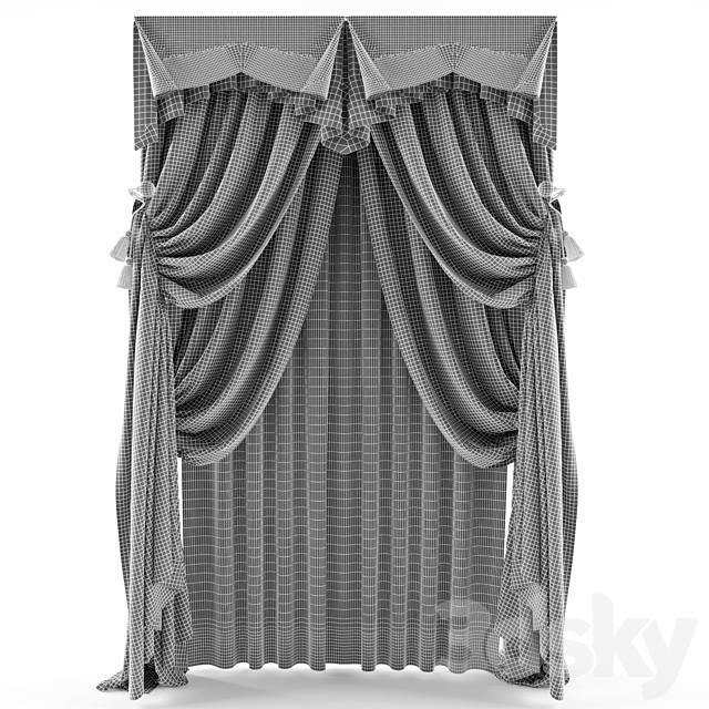 Curtains 35 3DSMax File - thumbnail 2