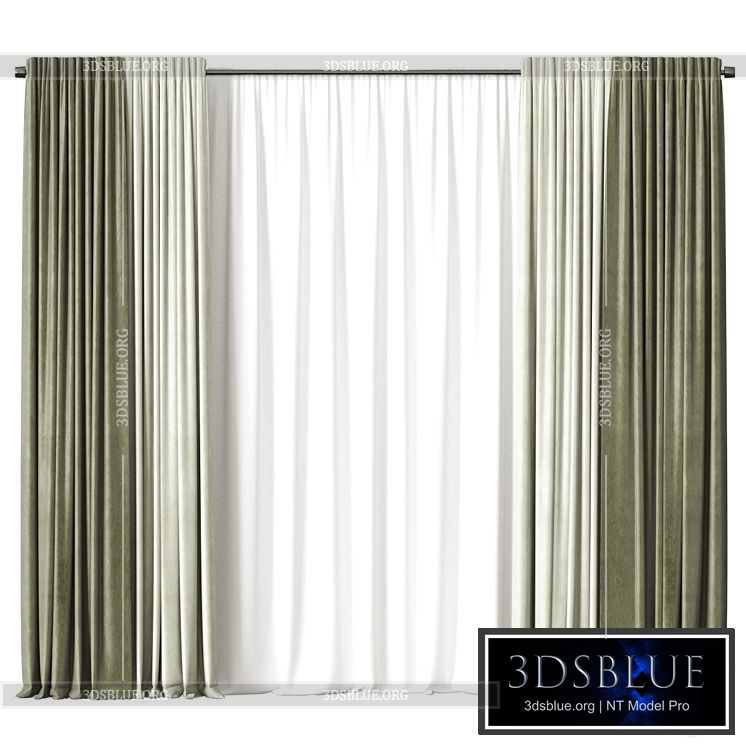 Curtains 3DS Max - thumbnail 3