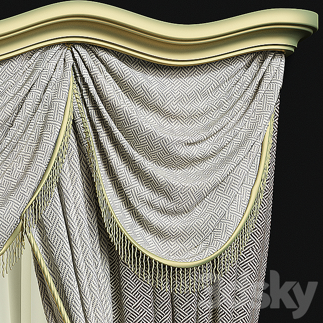 Curtains 3ds Max - thumbnail 2