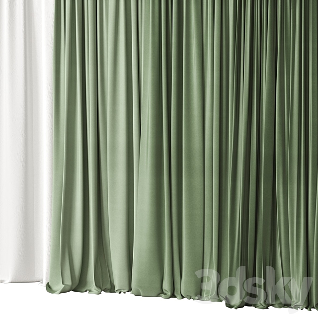 Curtains 3ds Max - thumbnail 3