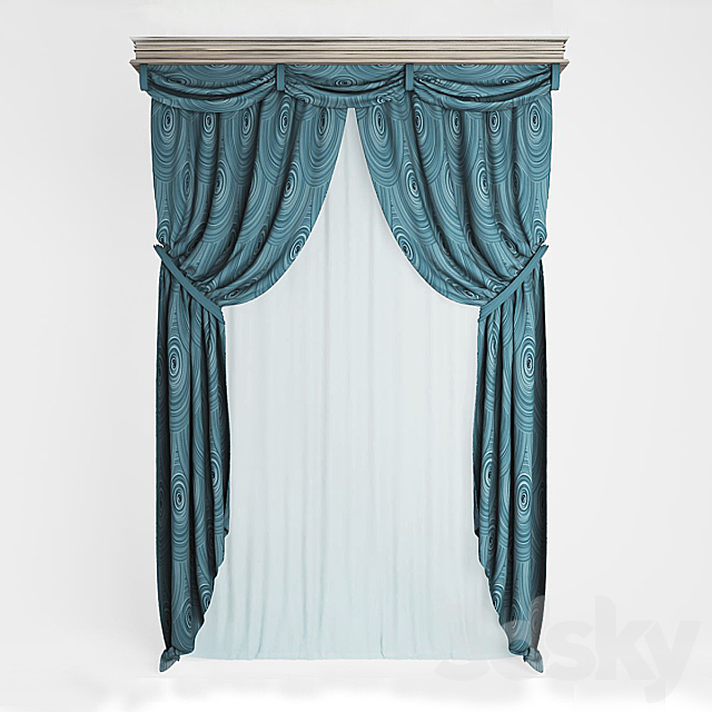 Curtains 3ds Max - thumbnail 1