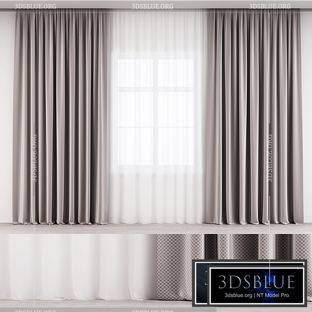 Curtains 3DS Max - thumbnail 3