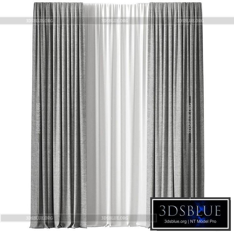 Curtains 3DS Max - thumbnail 3