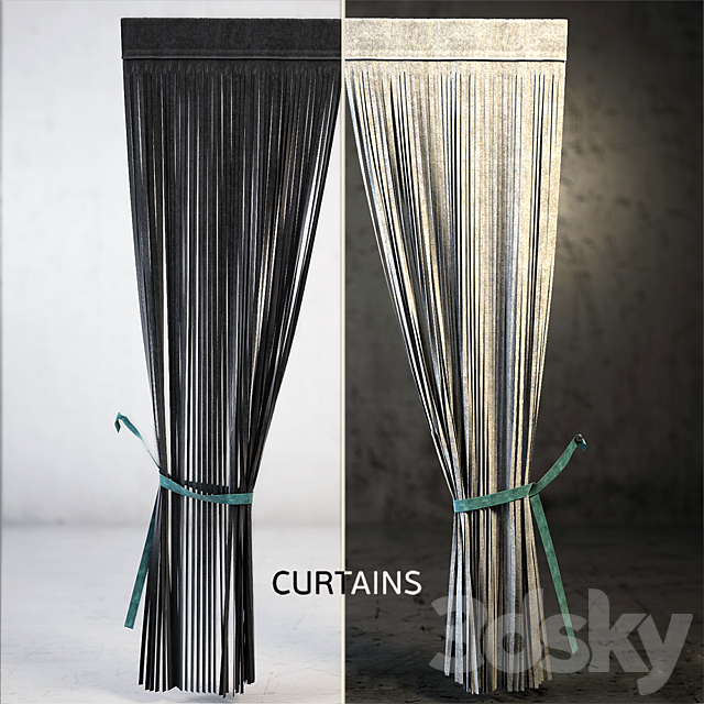 curtains 3DSMax File - thumbnail 1