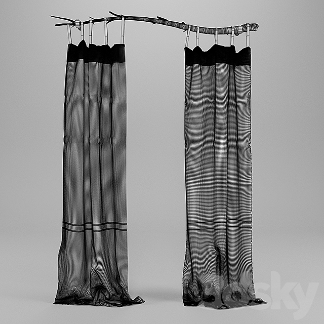 Curtains 3DSMax File - thumbnail 2