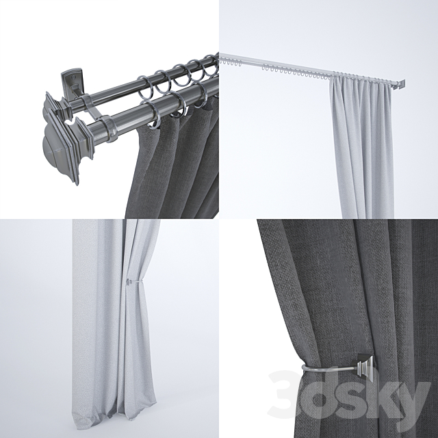 curtains 3DSMax File - thumbnail 3