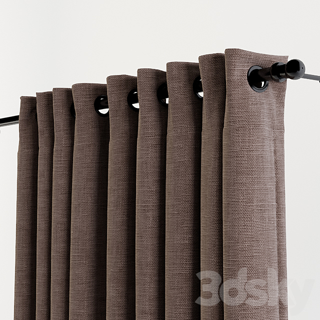 Curtains 3DSMax File - thumbnail 2