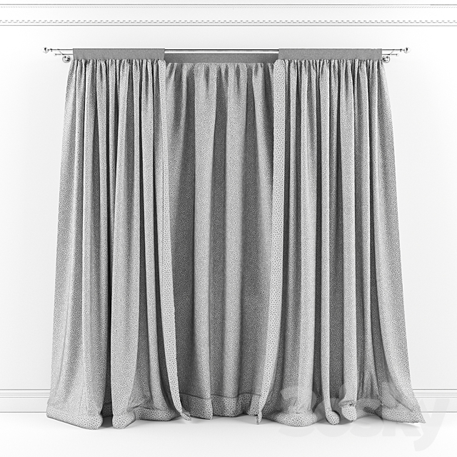 Curtains 3DSMax File - thumbnail 2