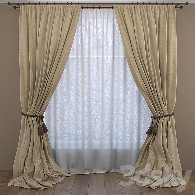 CURTAINS 3DSMax File - thumbnail 1