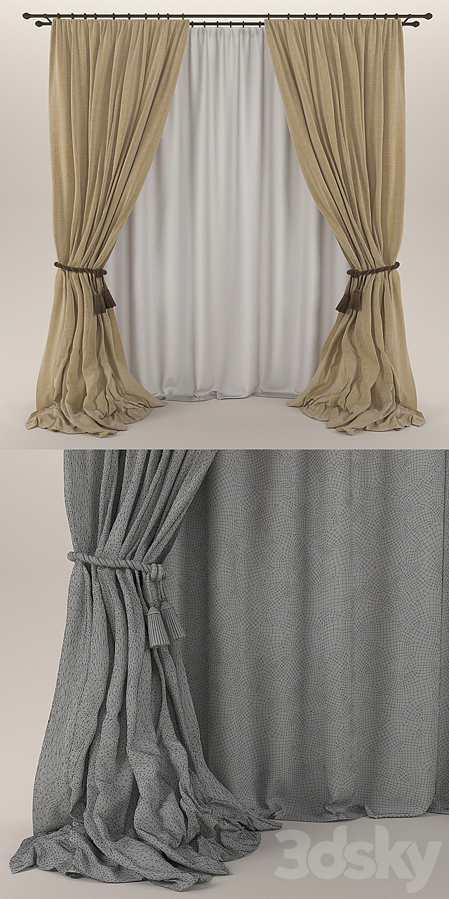 CURTAINS 3DSMax File - thumbnail 3