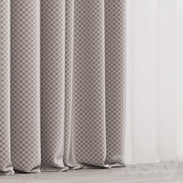 Curtains 3DSMax File - thumbnail 2