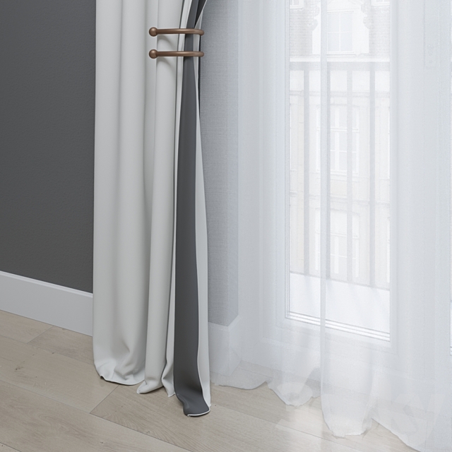 Curtains 3DSMax File - thumbnail 2