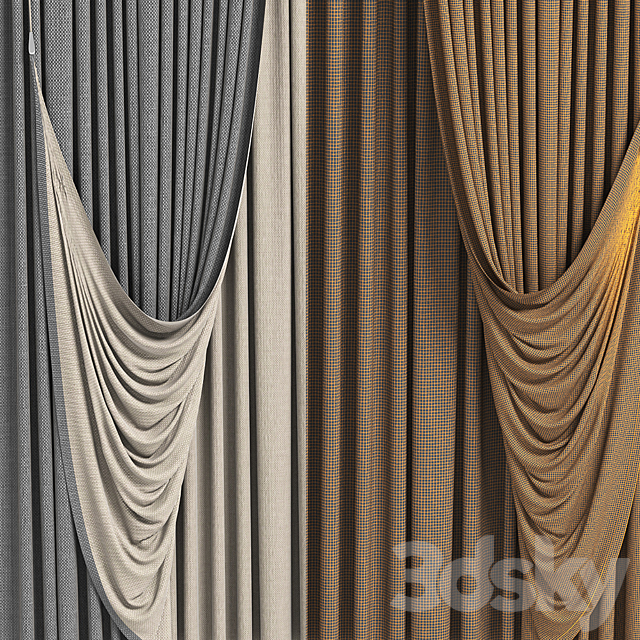 curtains 3DSMax File - thumbnail 3